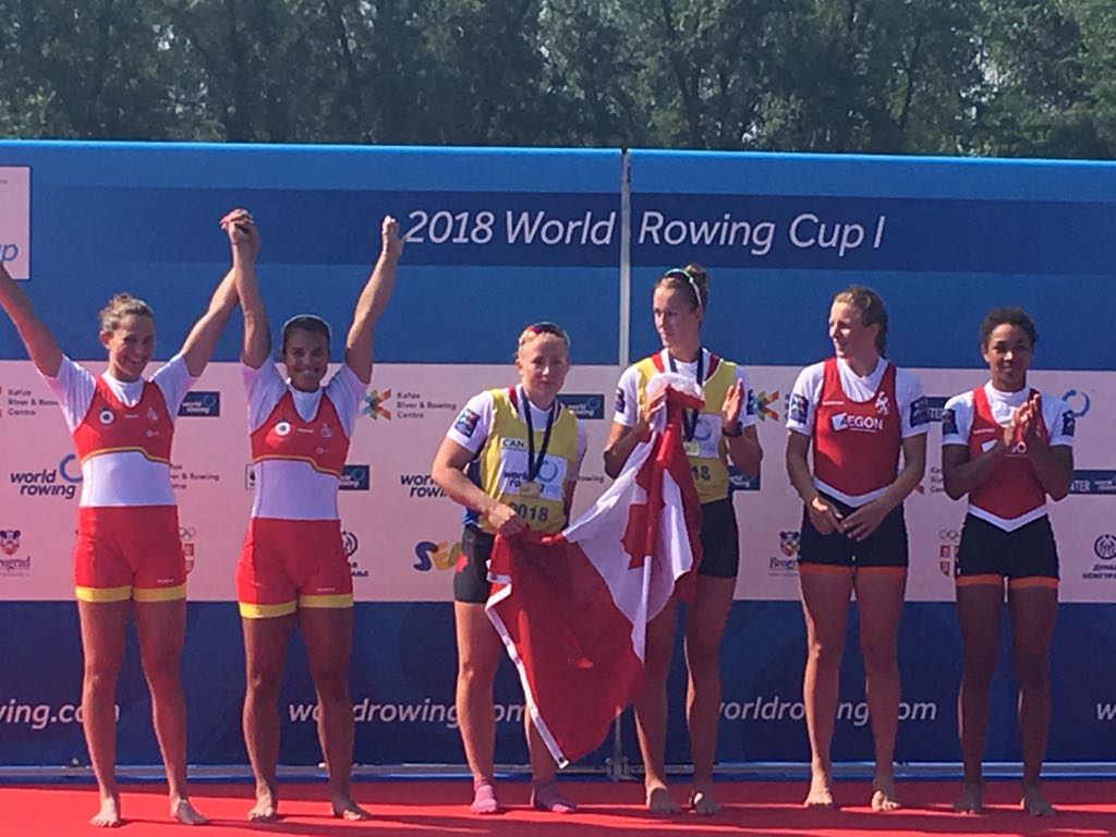 MEDALLA DE PLATA D’AINA CID I ANNA BOADA A LA COPA DEL MÓM DE REM OLÍMPIC